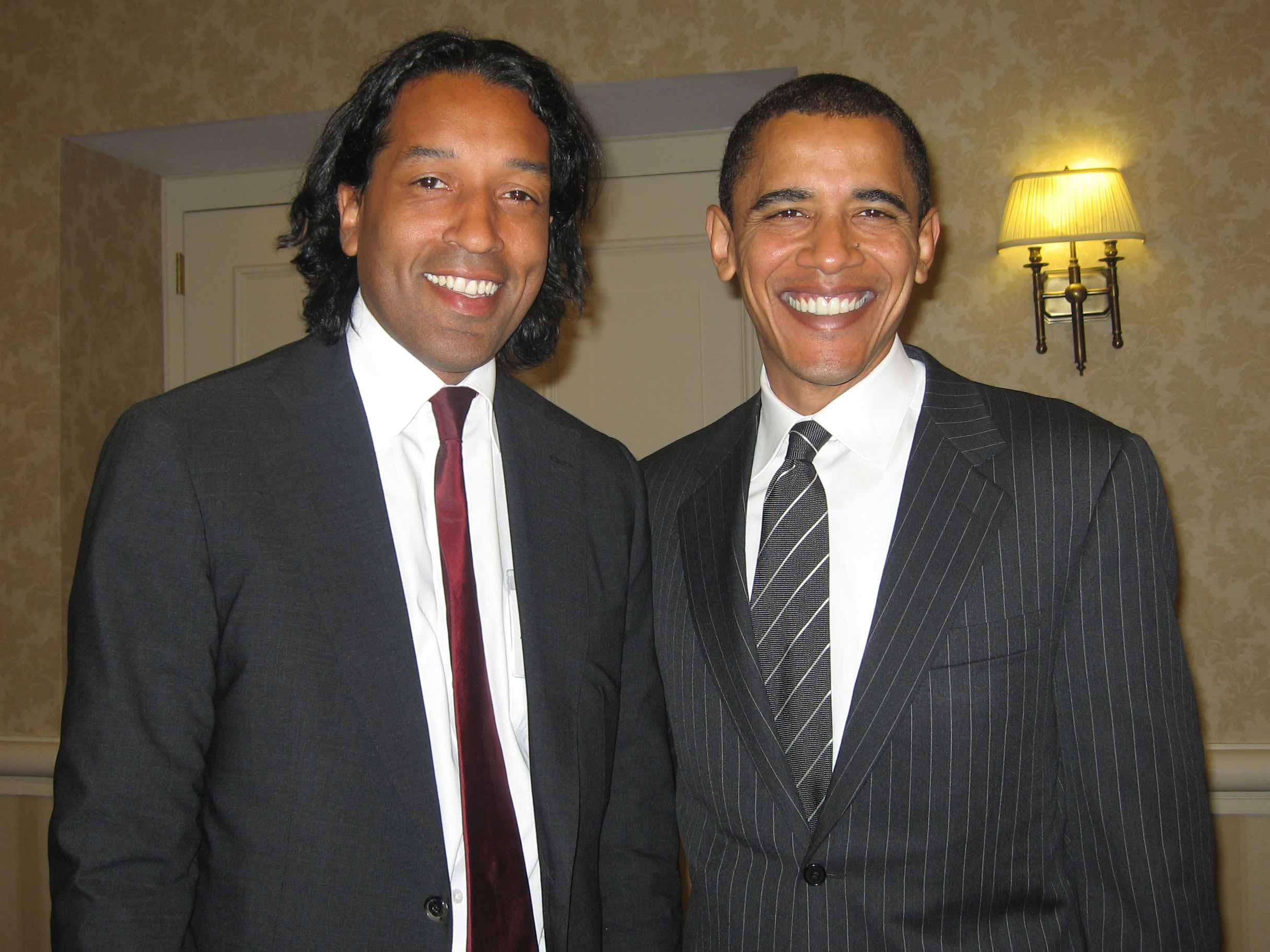 Barack Obama & Cherno Jobatey